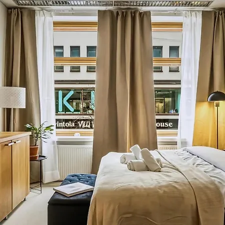 4br In Centre W Quiet Windows & Stockmann 50m 公寓 *