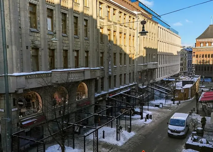 4br In Centre W Quiet Windows & Stockmann 50m *