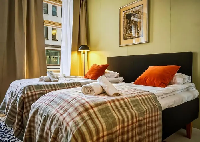 4br In Centre W Quiet Windows & Stockmann 50m Apartment