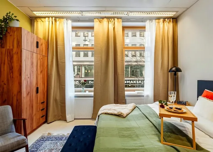 4br In Centre W Quiet Windows & Stockmann 50m